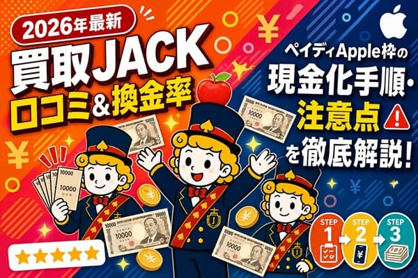 【2026年最新】買取JACKの口コミと換金率は？ペイディApple枠の現金化手順や注意点を徹底解説