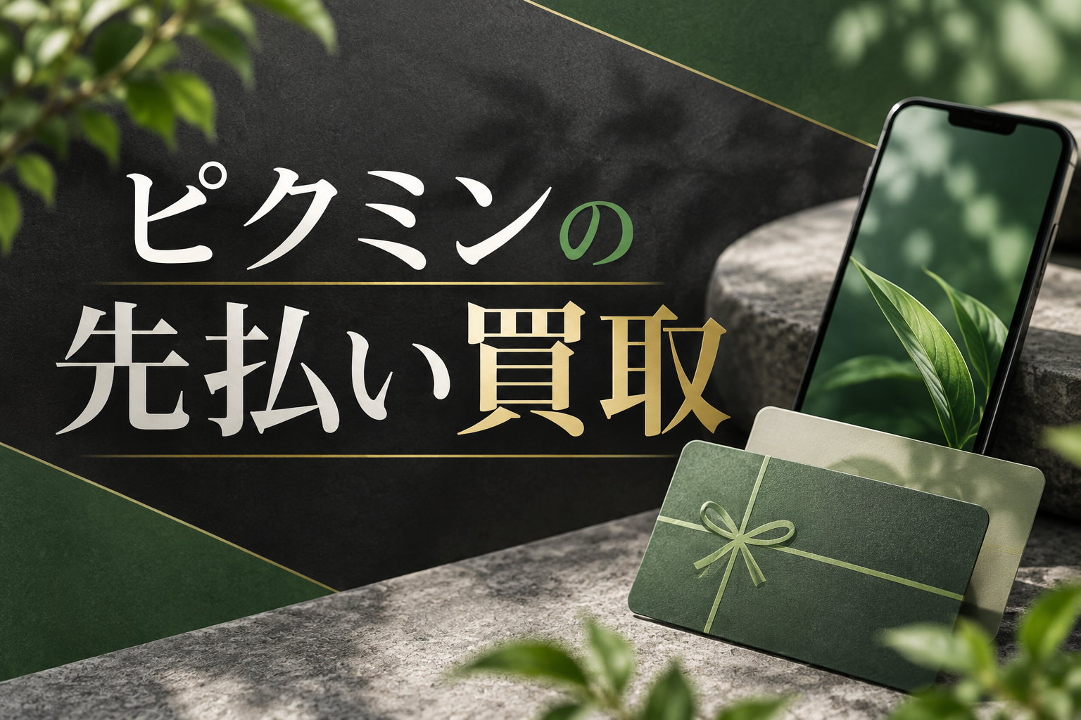 ピクミンの先払い買取｜スマホ申込・後日発送の条件と確認事項